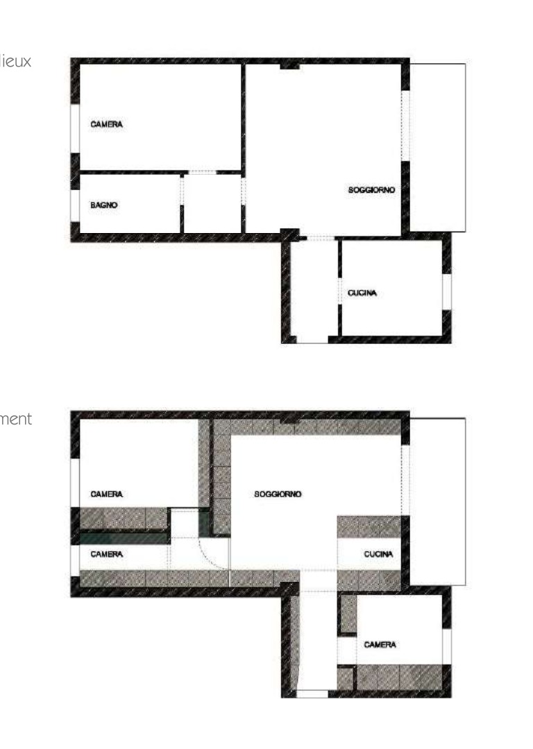 Maison MAD · État existant et projet