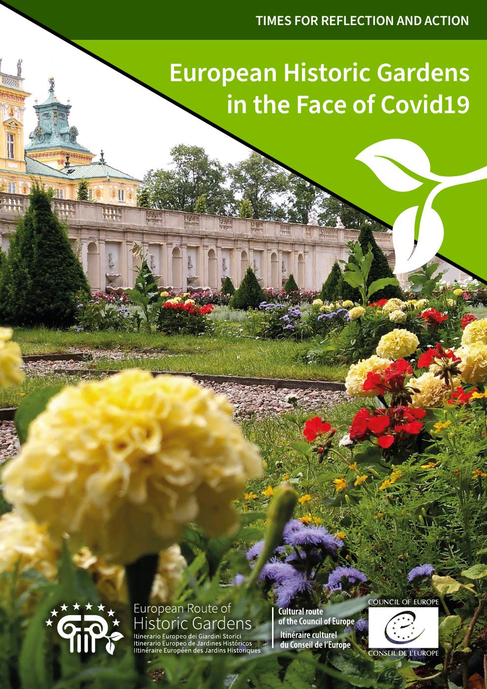 European Route of Historic Gardens · Copertina del dossier